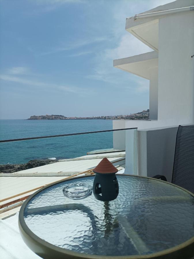 Beachfront Apartment Rethymno Exterior foto